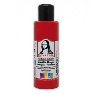 Akrilfesték MONA LISA piros 70ml