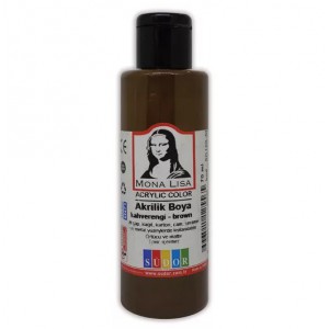 Akrilfesték MONA LISA barna 70ml