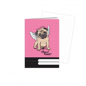 Füzet ARGUS A6 40 lapos Sweet Puggy Mops 1598-03612