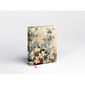 Napi agenda REALSYSTEM B6  2027  LIBROBELLO floral