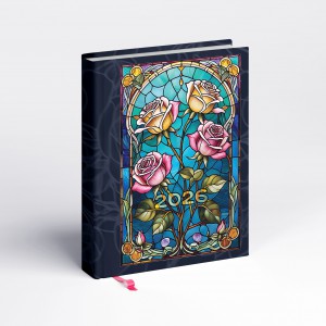 Napi agenda REALSYSTEM B6  2026  LIBROBELLO ólomüveg