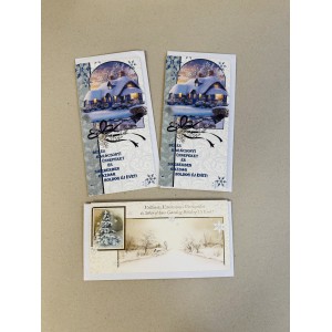 Képeslap DREAM LA4 borítékos karácsonyi