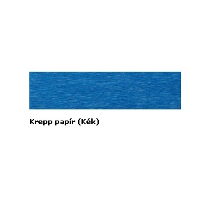 Krepp papír BRILLANT 0,5x2m 08 kék