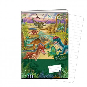 Füzet ARGUS A5 vonalas 40lapos  Dino world 1592-0388