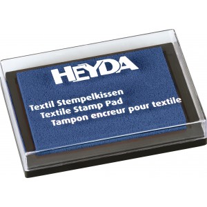 Textil nyomda HEYDA  6 x 4 cm  sötétkék  204888535