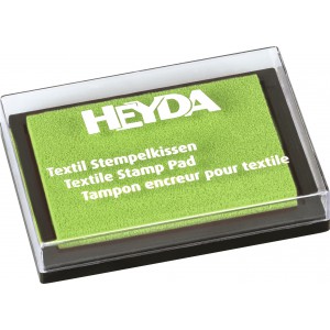 Textil nyomda HEYDA  6 x 4 cm  világoszöld  204888554
