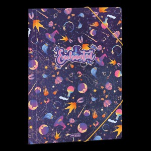 Gumis mappa ARS UNA A4 Enchanted 5350 24