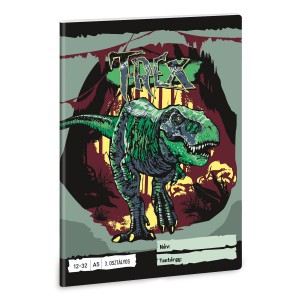 Füzet ARS UNA A5 12-32 3.o.vonalas T-Rex 5346 24