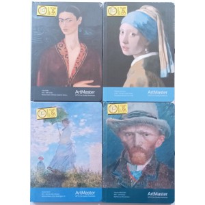 Beíró jegyzet GIPTA Art Master 19x26 cm keményfedeles 120 lapos kockás 3657