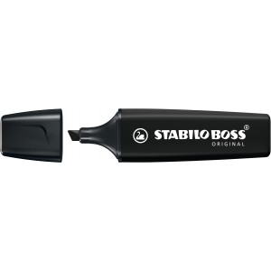 Szövegkiemelő STABILO Boss Original Marker fekete 7046