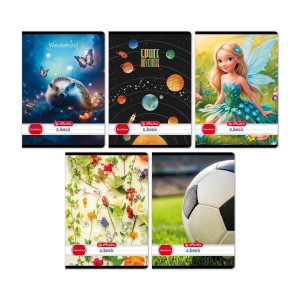 &Uuml;zenőf&uuml;zet HERLITZ A5 32 lap Mix 400200799 10dbcsg