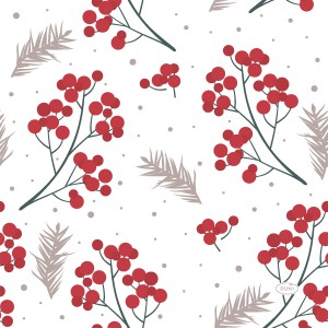 Szalvéta DUNI 33x33cm 3 rétegű karácsonyi 20dbcsg  Berrie Merrie