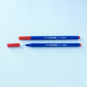 Tűfilc NEBULO 0,4mm háromszög test 722B piros