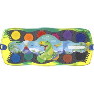 V&iacute;zfest&eacute;k 12klt FABER -CASTELL  unikornis, dino FC125035,125036