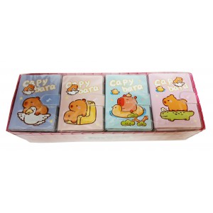 Notesz PVC A7 Capybara mintás 1500-34