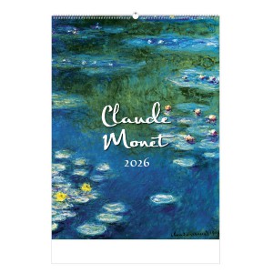 Falinaptár 45x56 2026  CLAUDE MONET  T096-01