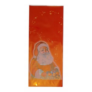 Mikulástasak 150x350x0,02 coloros piros