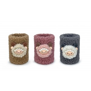 Írószertartó LEBEZ Bárány 3D 3 szín 82113