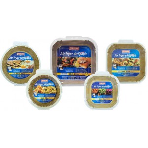 Sütőpapír prémium MAZZINI AIRFRYER szögletes 23cm  50dbcsg