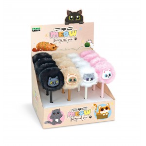 Golyóstoll LEBEZ Furry  Cat  16 dbdispl 82068