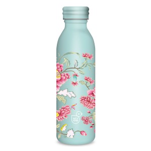 Kulacs ARS UNA duplafal&uacute; f&eacute;m Oriental Turquoise 600ml  56331233