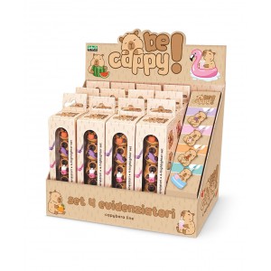 Sz&ouml;vegkiemelő szett 4 sz&iacute;n LEBEZ Mini Becappy!   12 dbdispl 82195