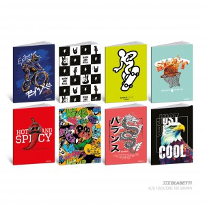 F&uuml;zet BLASETTI A4 100g vonalas 50lap URBAN BOY  2026 10dbcsg  9378M