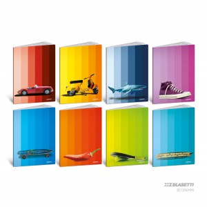 F&uuml;zet BLASETTI A4 80g vonalas 42lap OVER THE COLOR 2026 10 dbcsg 9262