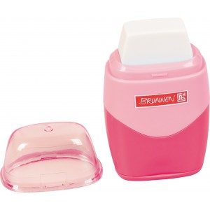 Hegyező &eacute;s rad&iacute;r BRUNNEN 2 lyuk&uacute;  2in1  r&oacute;zsasz&iacute;n 026 12db displ  102986325