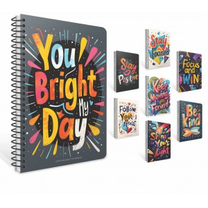 Spir&aacute;lf&uuml;zet GIPTA Motto A4 dombor nyomott  bor&iacute;t&aacute;ssal  80 lapos KOCK&Aacute;S 7854