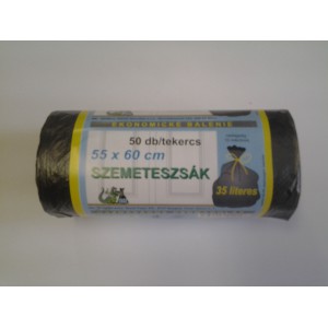 Szemeteszsák EKOZ   50X60     35 liter SKP-0002  50dbtek  10 mikr.