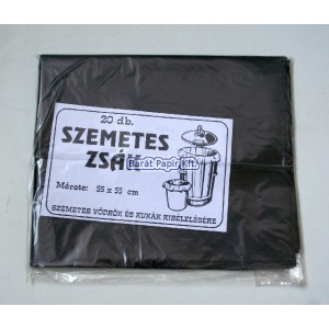 Szemeteszsák BJ 55x55  20dbcsg erős   20liter