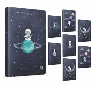 Be&iacute;r&oacute; GIPTA Astral  17x24 cm kem&eacute;nyfedeles 96 lapos vonalas 7362