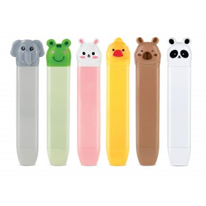 Hibajav&iacute;t&oacute; &eacute;s ragaszt&oacute; roller 2 in1 LEBEZ "COCO" 5mmx5m eldobhat&oacute;  82200