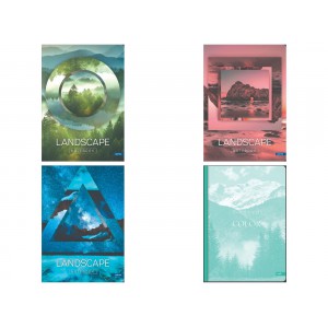 F&uuml;zet LASTVA kem.fedeles A5 96lap LANDSCAPE 70g kock&aacute;s 33042