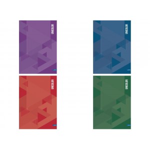 F&uuml;zet LASTVA kem.fedeles A4 300lap UNICOLOR 70g vonalas 3082