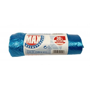 Szemeteszs&aacute;k MAX 50x60 8mikr. 30L k&eacute;k 20dbtek