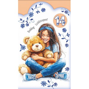 K&eacute;peslap 6 ARGUS 17-6080 L&aacute;ny sz&uuml;linap. Barna haj&uacute; l&aacute;ny macival, tekerős 8-14&eacute;v