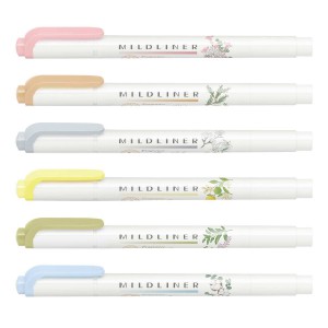 Sz&ouml;vegkiemelő ZEBRA MIlDLINER 6klt  k&eacute;tv&eacute;gű, illatos 82388