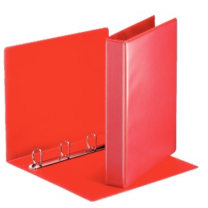 Gyűrűskönyv ESSELTE Panoráma A4 51mm piros  49713