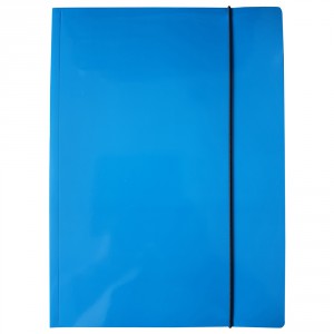 Gumis mappa POINT A4 karton f&eacute;nyes k&eacute;k