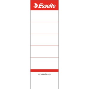 Iratrendező cserecímke ESSELTE 75mm-es gerinchez 10dbcsg  81072810801