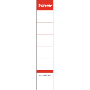 Iratrendező cserecímke ESSELTE 50mm-es gerinchez 10dbcsg  81073810811