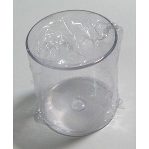 Írószertartó DP pohár kínáló víztiszta DP-1123
