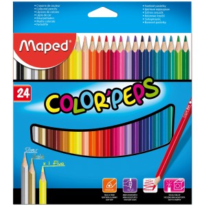 Színes ceruza készlet24 MAPED COLOR`PEPS  183224
