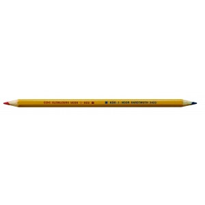 Színes ceruza KOH-I-NOOR vékony 3433  piros-kék