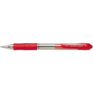 Golyóstoll PILOT Supergrip F   BPGP-10-R 0,7mm piros