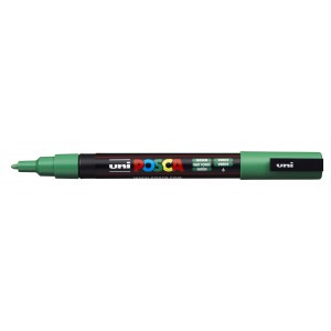 Marker dekor UNI Posca PC-3M   0,9-1,3mm   z&ouml;ld