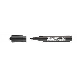 Marker Permanent 11 XXL kerekített végű 3mm fekete