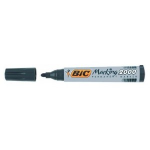 Marker BIC 2000 gömb permanent    fekete